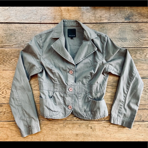 The Limited Grey button up jacket - Picture 2 of 2